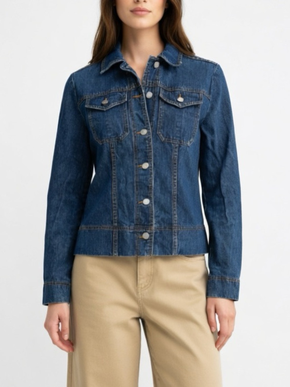 Y2K Classic Blue Denim Jacket